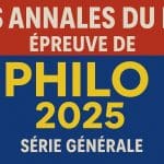 annales bac philo 20258 general