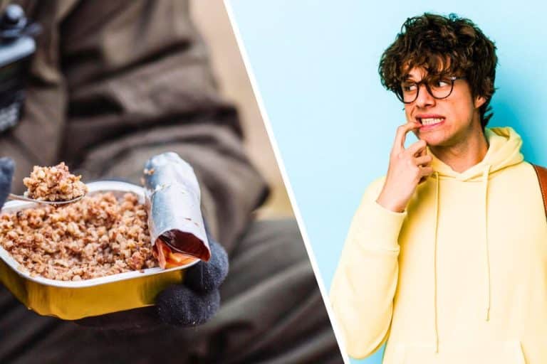 jeune degout rations militaires